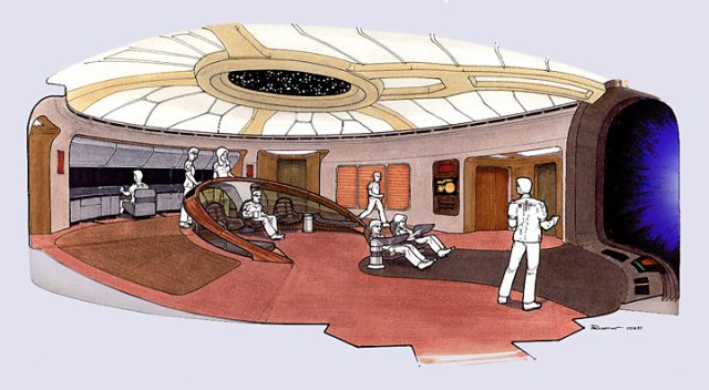 Enterprise D Bridge Blueprints