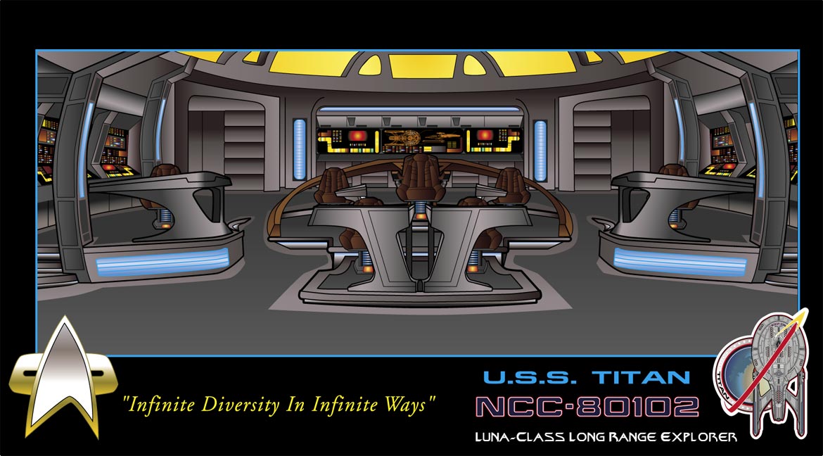 Enterprise D Bridge Blueprints