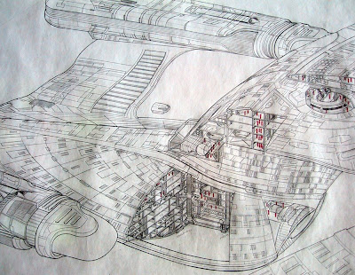 Enterprise D Bridge Blueprints
