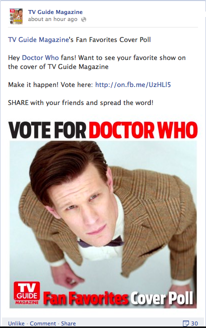 Entertainment Weekly Doctor Who Issue