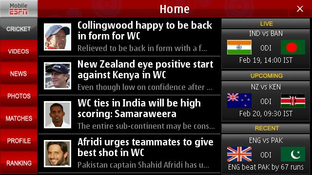 Espnstar Cricket Live Video