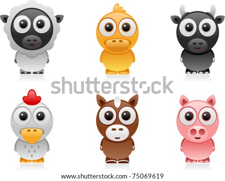 Farm Animals Cartoon Pictures