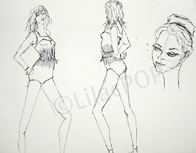 Fashion Illustration Sketches Templates
