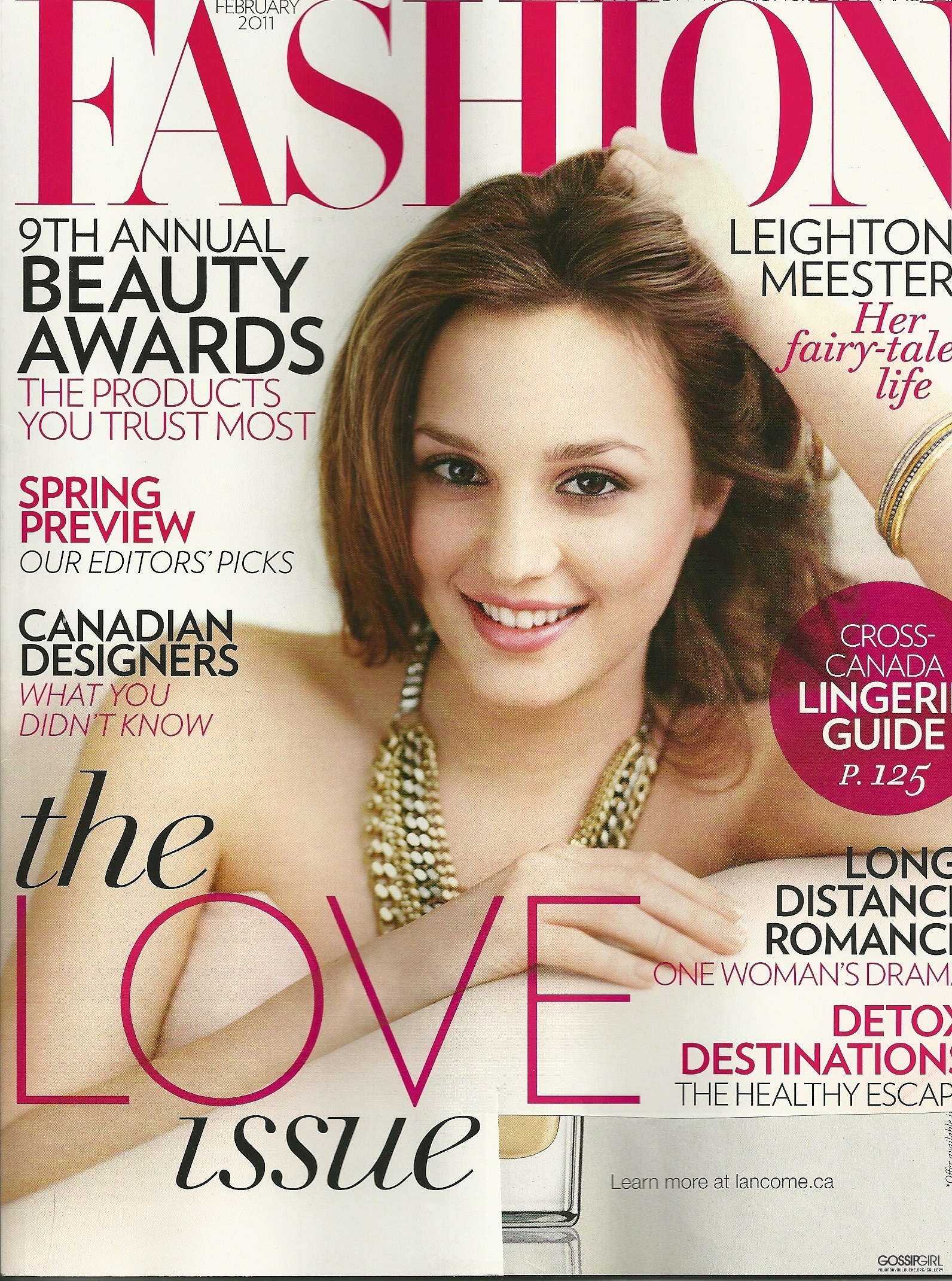 Fashion Magazine Covers Collage