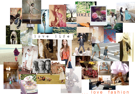 Fashion Magazine Covers Collage