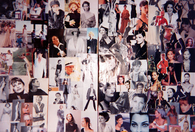 Fashion Magazine Covers Collage