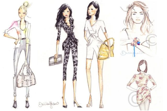 Fashion Sketches Template Free