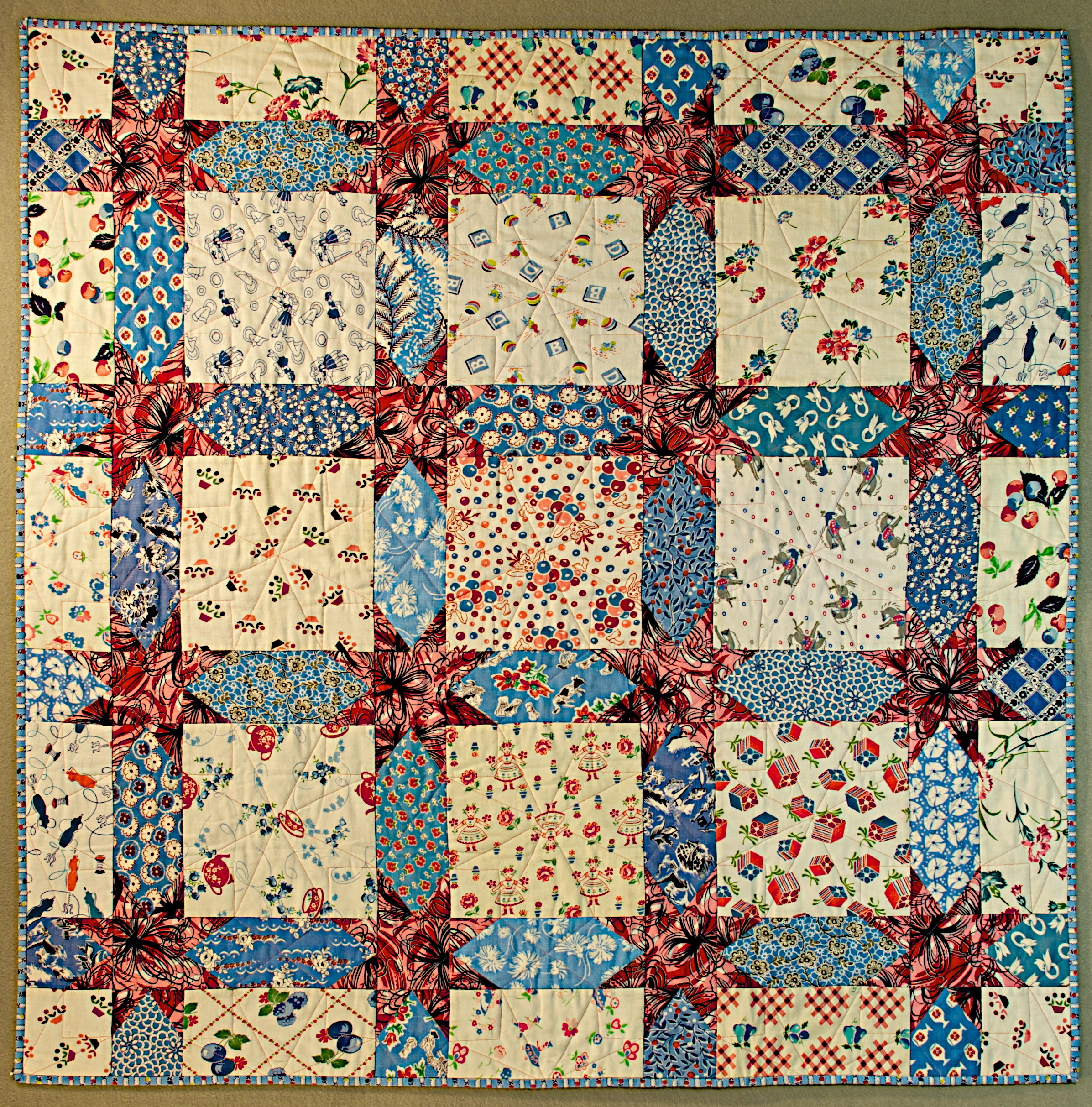 Feedsack Quilts For Sale