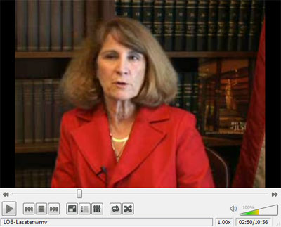 Female Lawyer In Court