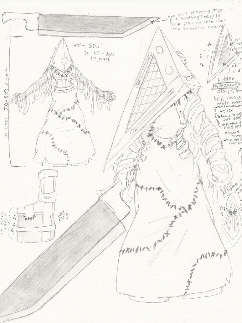 Female Pyramid Head Costume