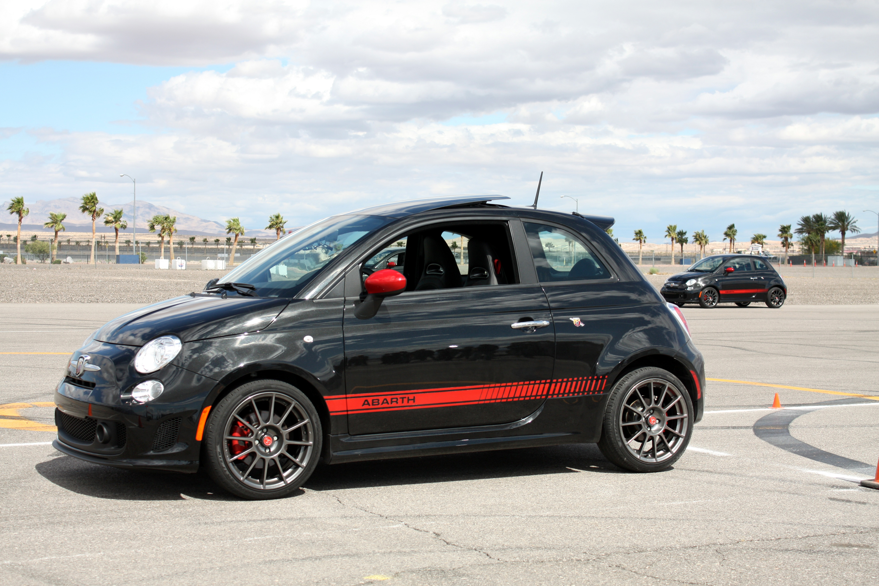 Fiat 500 Abarth Ss Black