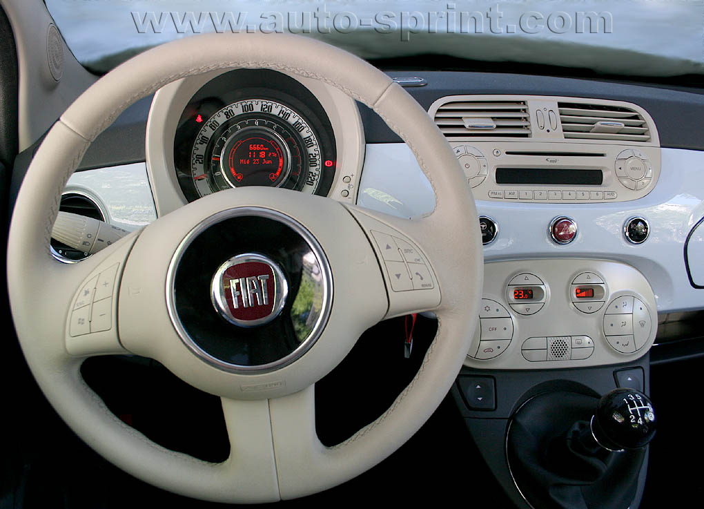 Fiat 500c Interior