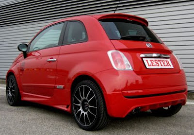 Fiat 500c Red