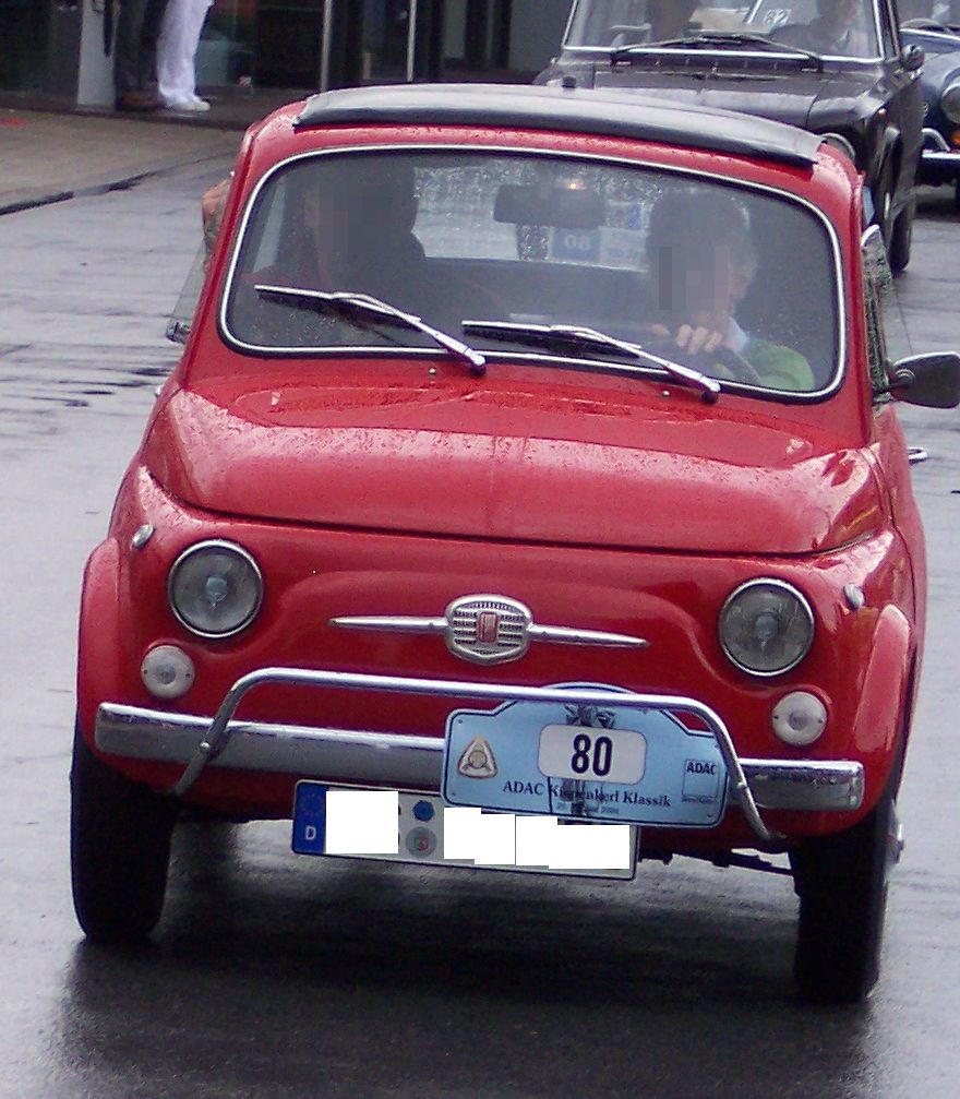 Fiat 500c Red