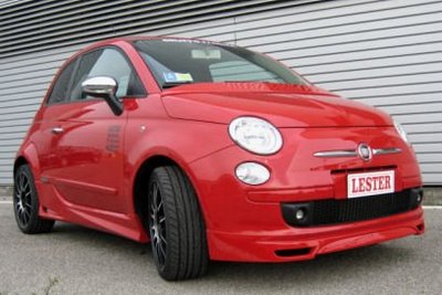 Fiat 500c Red