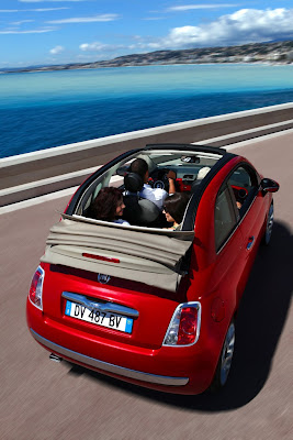 Fiat 500c Red
