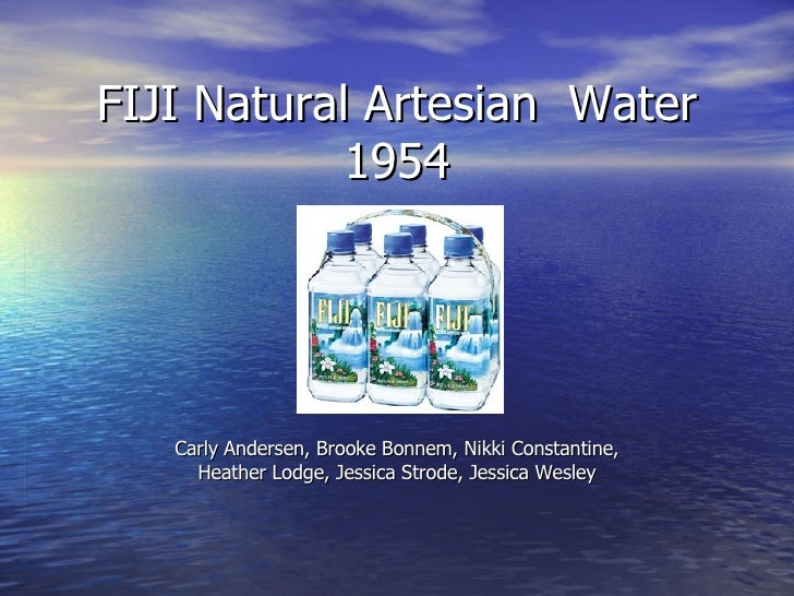 Fiji Water Advertising