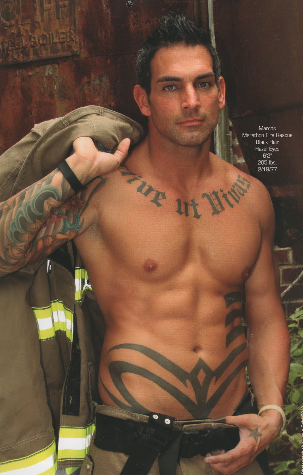 Firefighter Calendar Pics