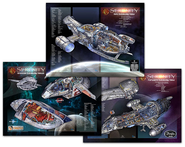Firefly Serenity Blueprints