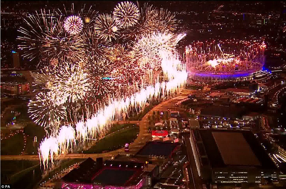 Fireworks Display In London Tonight