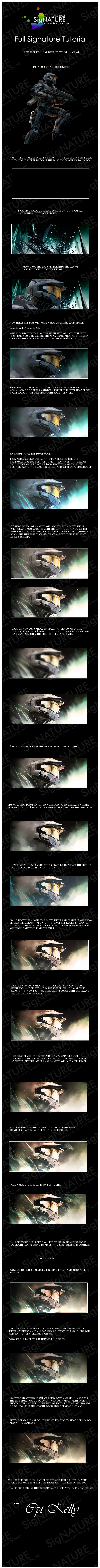 Forum Signature Tutorial Photoshop