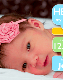 Free Birth Announcement Templates For Word