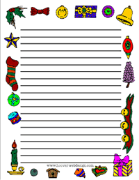 Free Printable Writing Paper With Borders