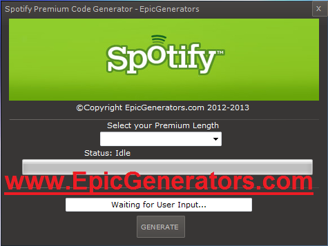 Free Spotify Premium Code Generator Download