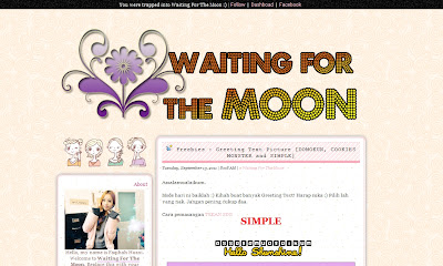Freebies Blogskin Comel