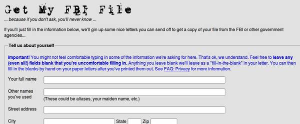 Freedom Of Information Request Form Canada