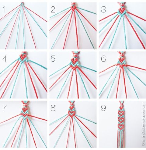 Friendship Bracelets Patterns Letters