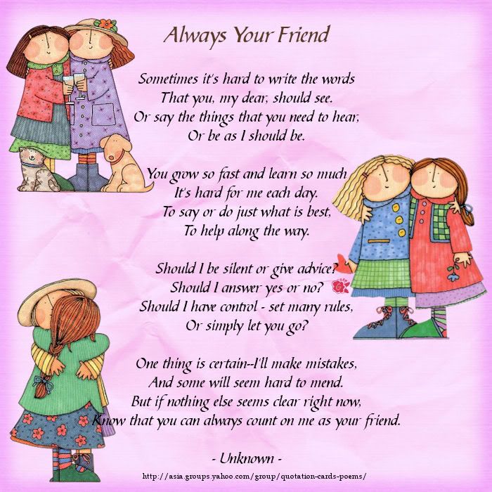Friendship Poems