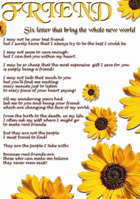 Friendship Poems