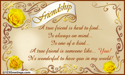 Friendship Poems