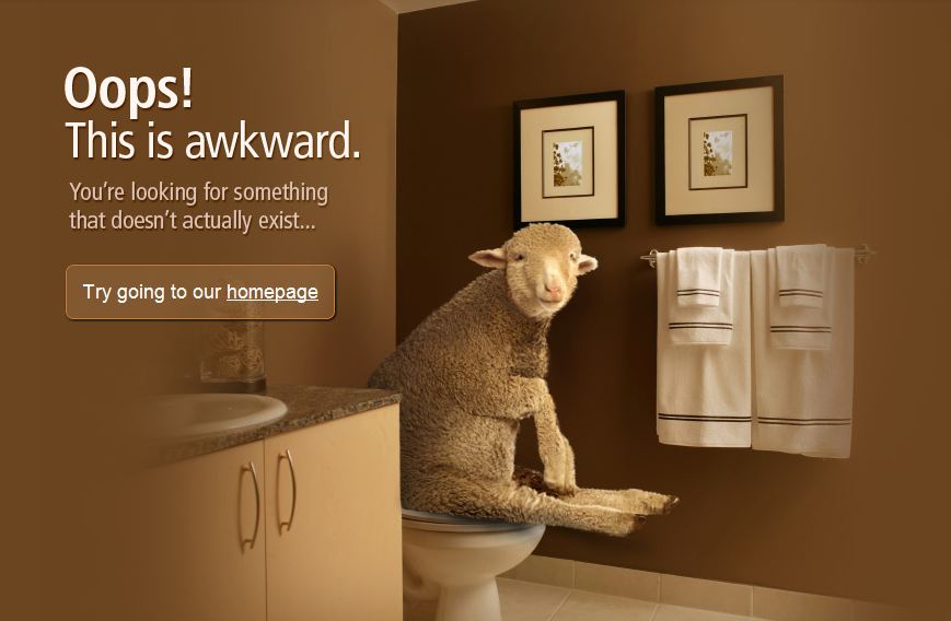 Funny 404 Error Messages