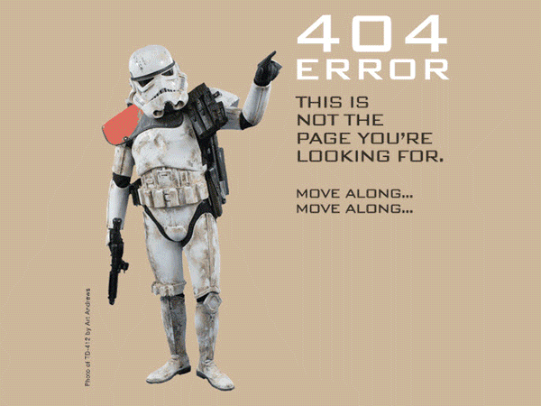 Funny 404 Error Messages