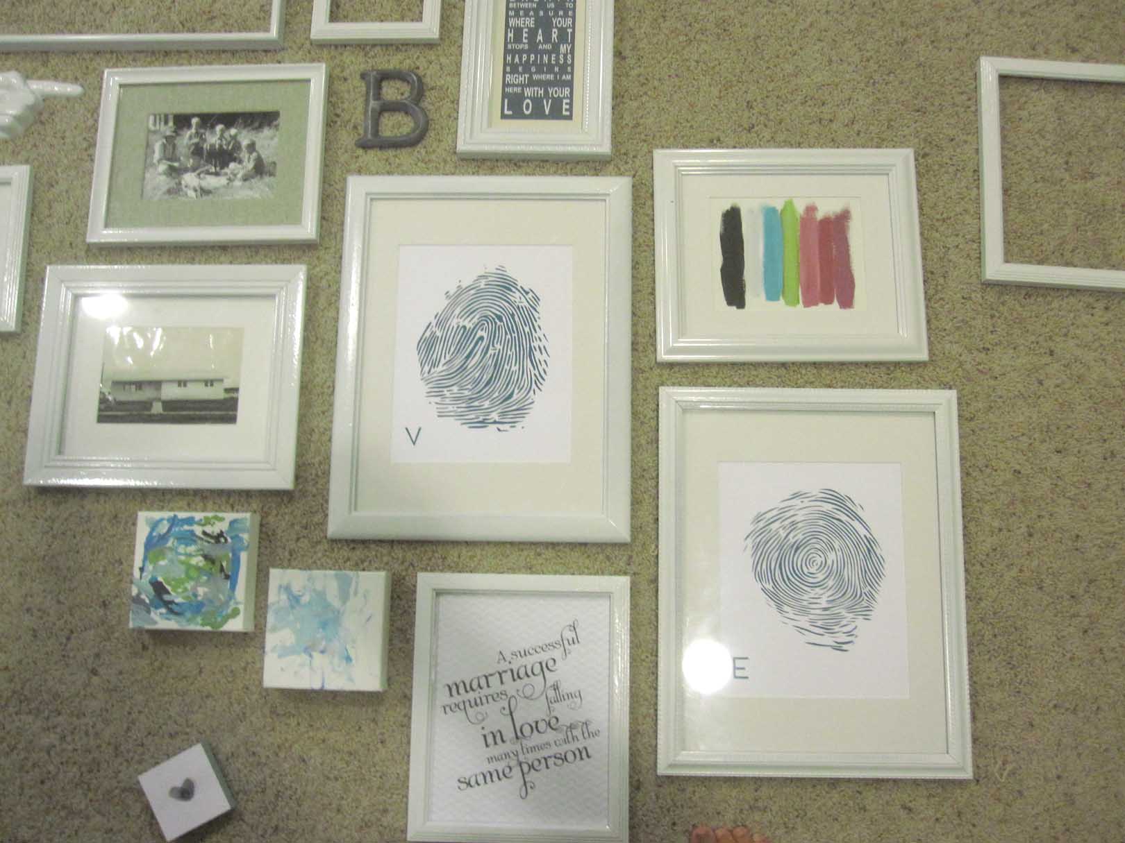 Gallery Wall Layout Templates
