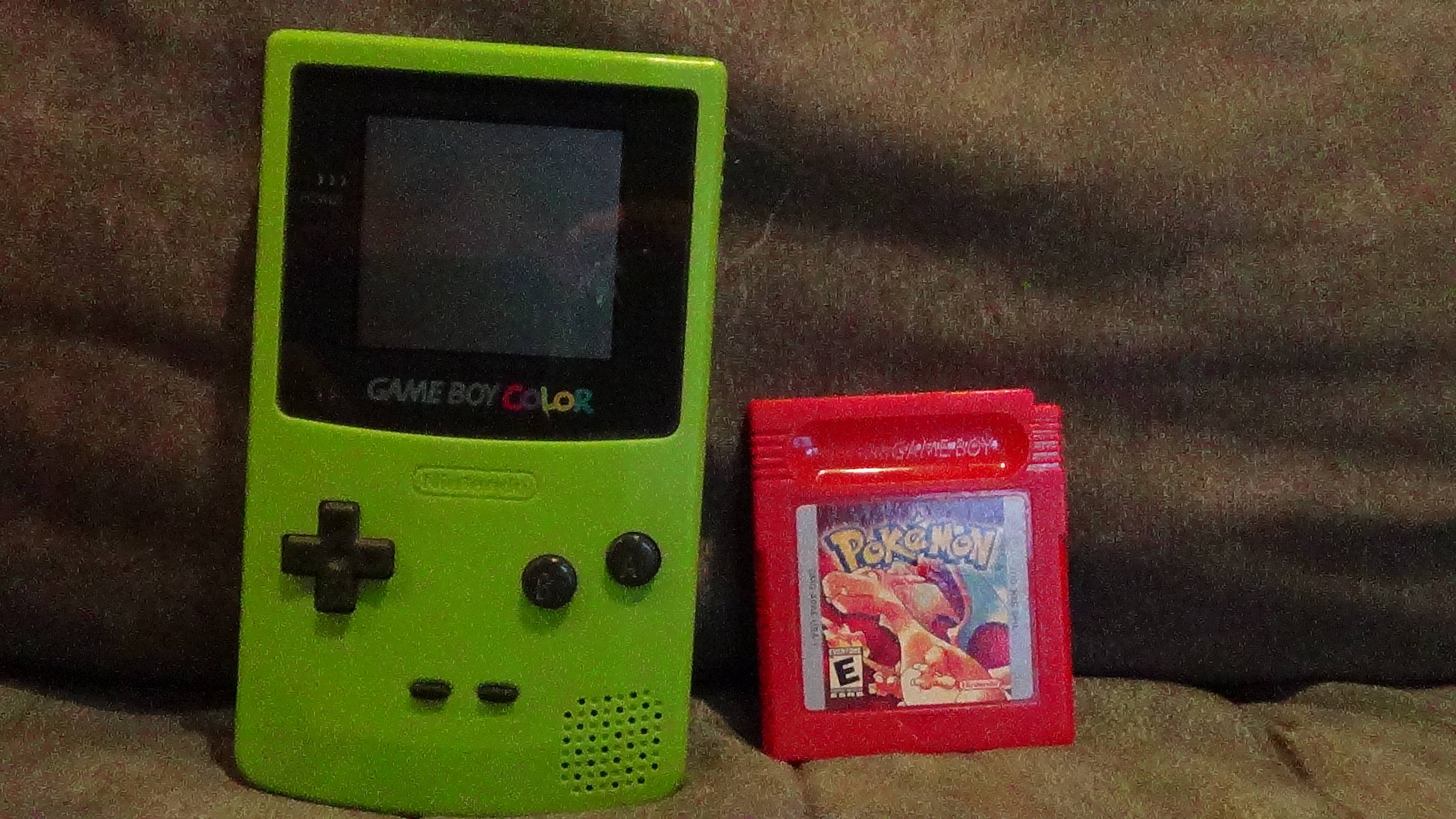 Gameboy Color Pokemon Red