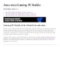Gaming Pc Builder Canada