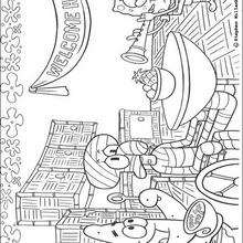 Gary The Snail Coloring Pages