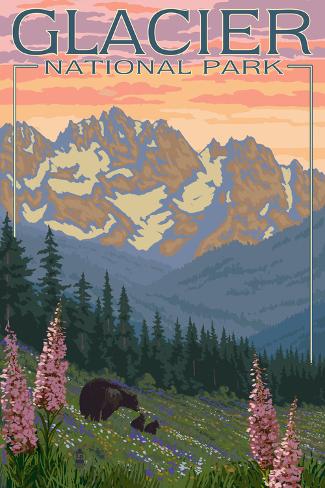 Glacier National Park Map Printable