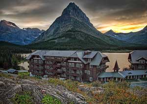 Glacier National Park Montana Cabin