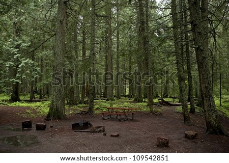 Glacier National Park Montana Camping