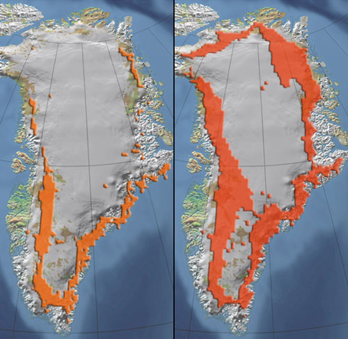 Glaciers Melting Because Of Global Warming