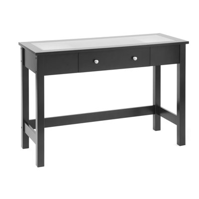 Glass Console Table With Drawers