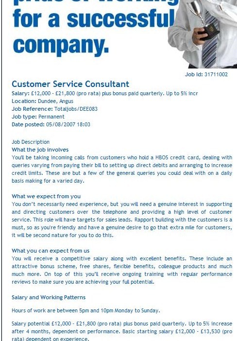 Good Customers Service Example