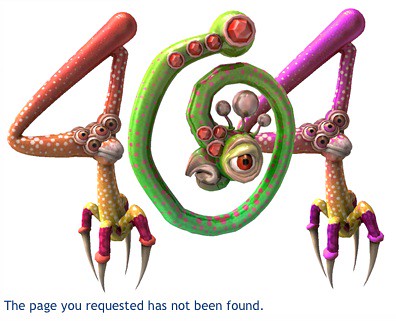Google 404 Error Page