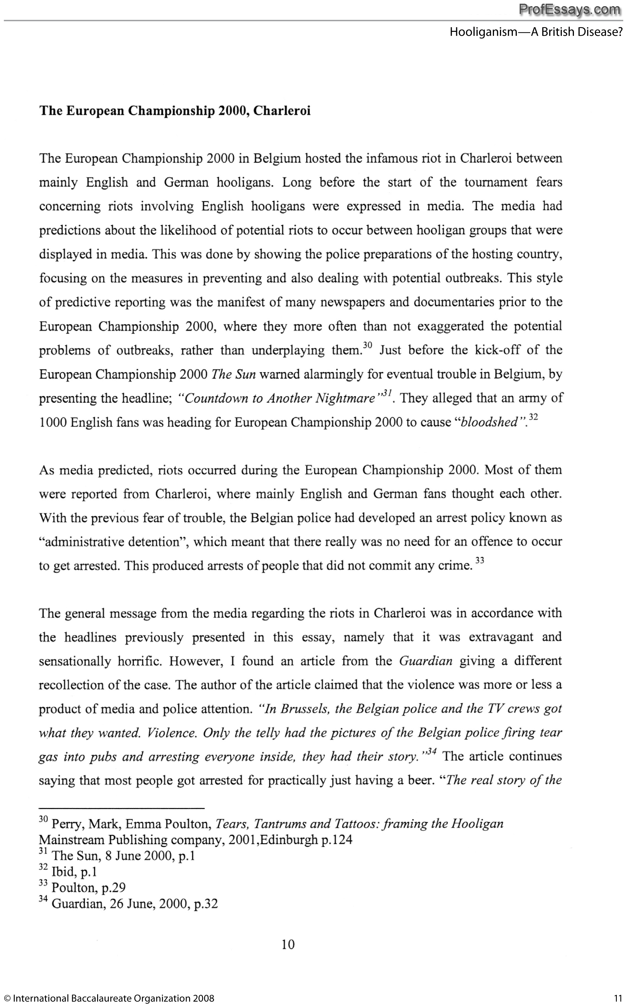 Graduate Admissions Essay Sample