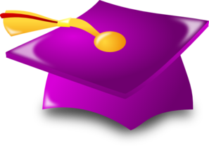 Graduation Cap And Gown Cartoon