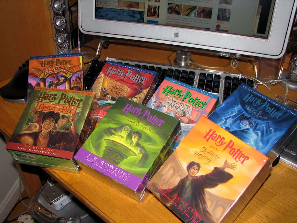 Harry Potter Books In Order 1 7
